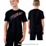 Zľavy - Oblečenie detské, Fox chlapčenské tričko Redcard s/s, čierna