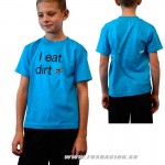 Fox detské tričko Eat Dirt s/s, elektrik modrá