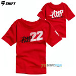 Oblečenie - Detské, Shift tričko Two Two Kids tee, červená