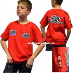 Zľavy - Oblečenie detské, Shift chlapčenské tričko Team Replica, červená