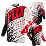 Moto oblečenie - Dresy, Fox motokrosový dres 360 Given jersey, červeno biela