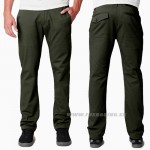 Zľavy - Oblečenie pánske, Fox nohavice Selecter Chino pant, tmavo zelená
