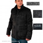 Oblečenie - Pánske, Fox kabát Warden FXDLX jacket, čierno šedá