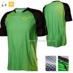 Zľavy - Cyklo pánske, Fox cyklistický dres Flow s/s jersey, zelená