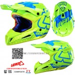 Zľavy - Moto, Leatt prilba GPX 5.5 V15, limet modrá