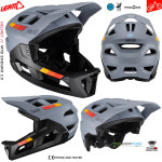 Cyklo oblečenie - Pánske, Leatt cyklistická prilba Helmet MTB Enduro 2.0 V23, titanová