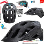 Cyklo oblečenie - Pánske, Leatt cyklistická prilba MTB Trail 2.0 V23, matná čierna