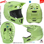 Cyklo oblečenie - Detské, Leatt detská MTB Gravity Helmet 1.0 Junior V25 mojito, zelená