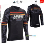 Leatt MTB Gravity 4.0 Jr detský dres, čierna