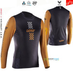 Leatt MTB Gravity 4.0 Jr detský dres, rust