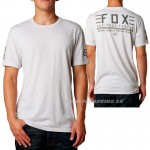 Oblečenie - Pánske, FOX tričko Blurred Premium s/s tee, kriedová