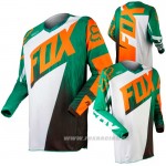 Zľavy - Moto, FOX dres 180 Vandal jersey, zeleno oranžová