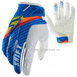 Zľavy - Moto, Shift rukavice Strike Stripes glove, modrá