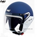 Moto oblečenie - Helmy, NAU Master Jet helmet, matná modrá