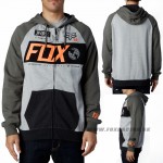 Zľavy - Oblečenie pánske, FOX mikina Maneuver Zip Fleece, military