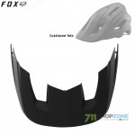 Fox šilt na Metah Helmet, matná čierna