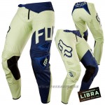 Zľavy - Moto, FOX nohavice Flexair Libra LE pant, modro žltá