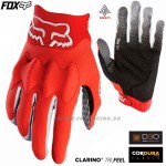 Cyklo oblečenie - Pánske, Fox Attack rukavice red/black, červeno čierna