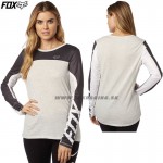 Oblečenie - Dámske, FOX dámske tričko Comparted Mesh L/S, šedá