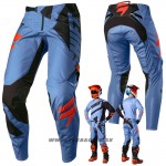Moto oblečenie - Nohavice, Shift motokrosové nohavice 3Lack Mainline, modrá