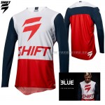 Zľavy - Moto, Shift dres 3Lue 4th Kind Jersey, modro červená