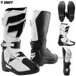 Moto oblečenie - Čižmy, Shift čižmy Whit3 Label Boot, biela