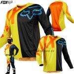 Moto oblečenie - Dresy, FOX dres 360 Preme jersey, čierno žltá
