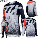 Moto oblečenie - Dámske, FOX dámsky dres Women 180, šedo oranž.