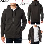Oblečenie - Pánske, FOX 360 Zip Fleece mikina heather black, šedo čierna