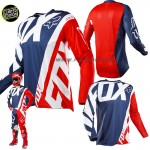 Moto oblečenie - Dresy, FOX motokrosový dres 360 Creo LE, modro červená