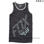 Oblečenie - Detské, FOX chlapčenské tielko Closed C., čierny melír