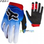 Moto oblečenie - Dámske, FOX dámske rukavice Dirtpaw Fyce, modro červ