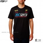 Zľavy - Oblečenie pánske, FOX tričko Repaired s/s Tech tee, čierna