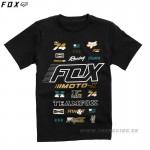 Oblečenie - Detské, FOX chlapčenské tričko Edify, čierna