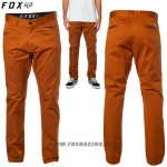 Oblečenie - Pánske, FOX nohavice Stretch Chino Pant, škoricová