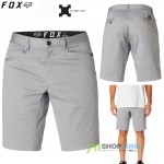 Oblečenie - Pánske, FOX Stretch Chino short, šedá