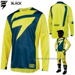 Moto oblečenie - Dresy, Shift 3Lack Mainline jersey yellow/blue, žlto modrá