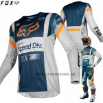 Zľavy - Moto, FOX dres 360 Murc jersey, bledo šedá