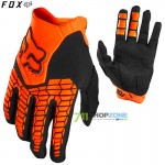 Moto oblečenie - Rukavice, FOX rukavice Pawtector glove 22, neon oranž