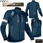 Moto oblečenie - Bundy, FOX enduro bunda Legion jacket, modrá