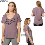 Oblečenie - Dámske, FOX dámske tričko Responded Vneck, fialová