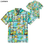 Oblečenie - Pánske, Captain Fin Ads Woven pánska košeľa, multi