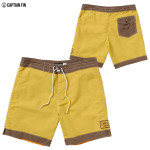 Oblečenie - Pánske, Captain Fin Ads Free Gram 18" Bs short, mineral yellow
