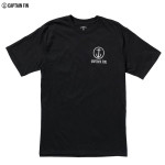 Oblečenie - Pánske, Captain Fin Core Captain ss tee tričko, čierna