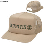 Oblečenie - Pánske, Captain Fin Core Captain Trucker hat, khaki
