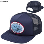 Oblečenie - Pánske, Captain Fin Aproved Trucker hat, tmavo modrá