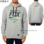 Oblečenie - Pánske, FOX mikina Pro Circuit Draftr, šedý melír