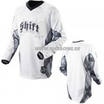 Zľavy - Moto, Shift dres Recon jersey, biela