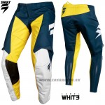 Moto oblečenie - Nohavice, Shift nohavice Whit3 Label GP LE, modro žltá