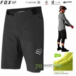 Cyklo oblečenie - Pánske, FOX cyklystické šortky Flexair short, čierna
